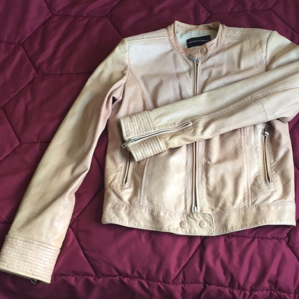 Lamb leather jacket